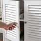 Bathroom Tall Cabinet White FredCo