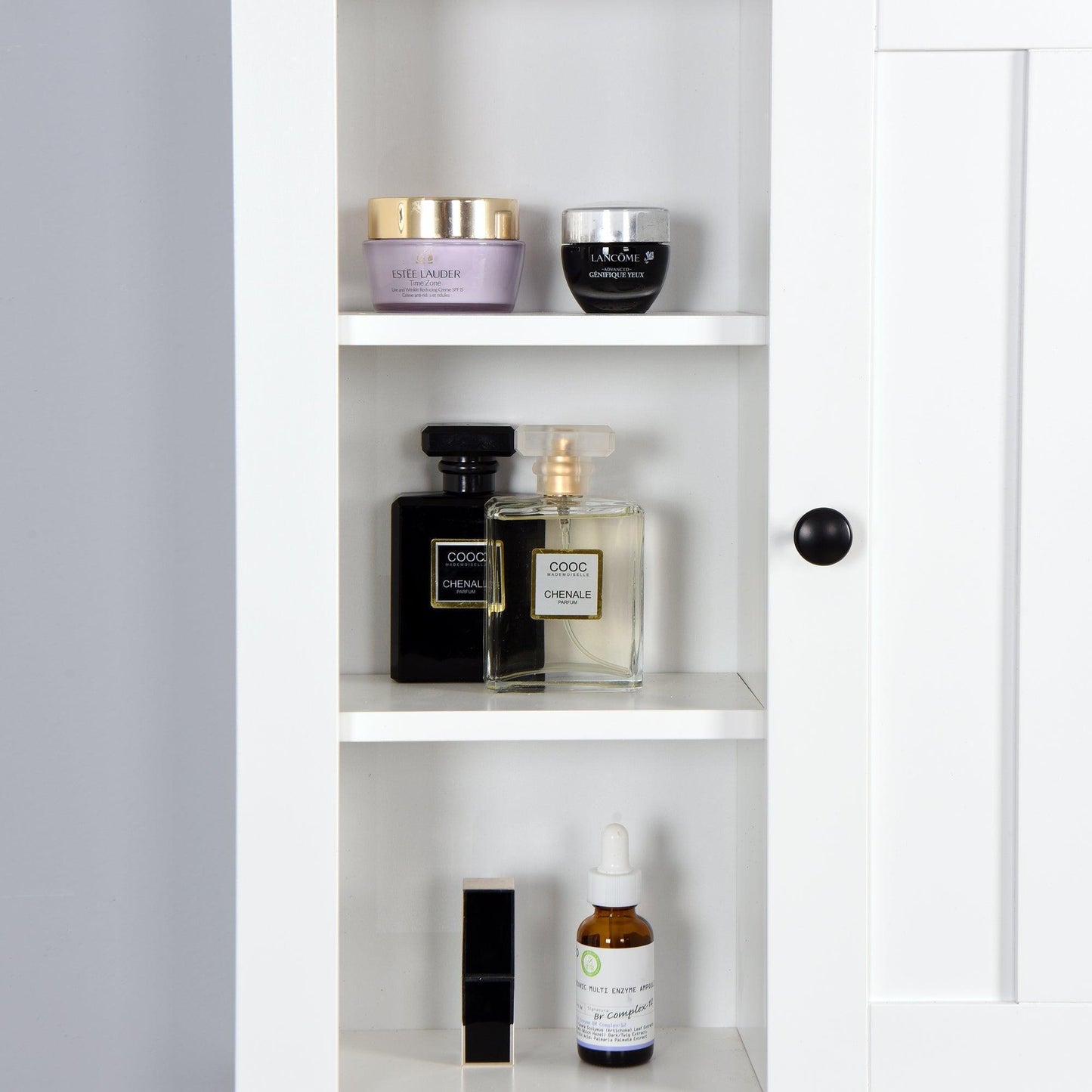 Bathroom Wooden Wall Cabinet with a Door 20.86x5.71x20 inch FredCo
