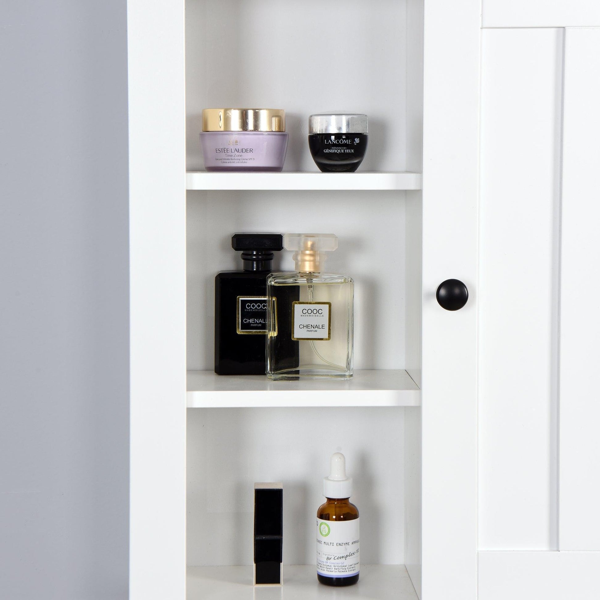 Bathroom Wooden Wall Cabinet with a Door 20.86x5.71x20 inch FredCo