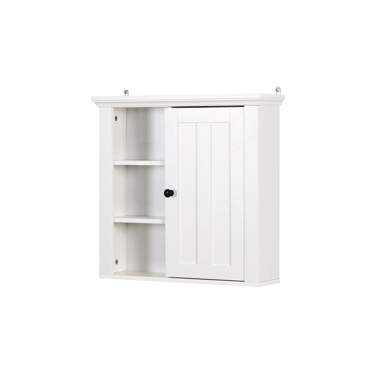 Bathroom Wooden Wall Cabinet with a Door 20.86x5.71x20 inch FredCo