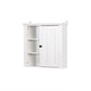 Bathroom Wooden Wall Cabinet with a Door 20.86x5.71x20 inch FredCo