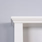 Bathroom Wooden Wall Cabinet with a Door 20.86x5.71x20 inch FredCo