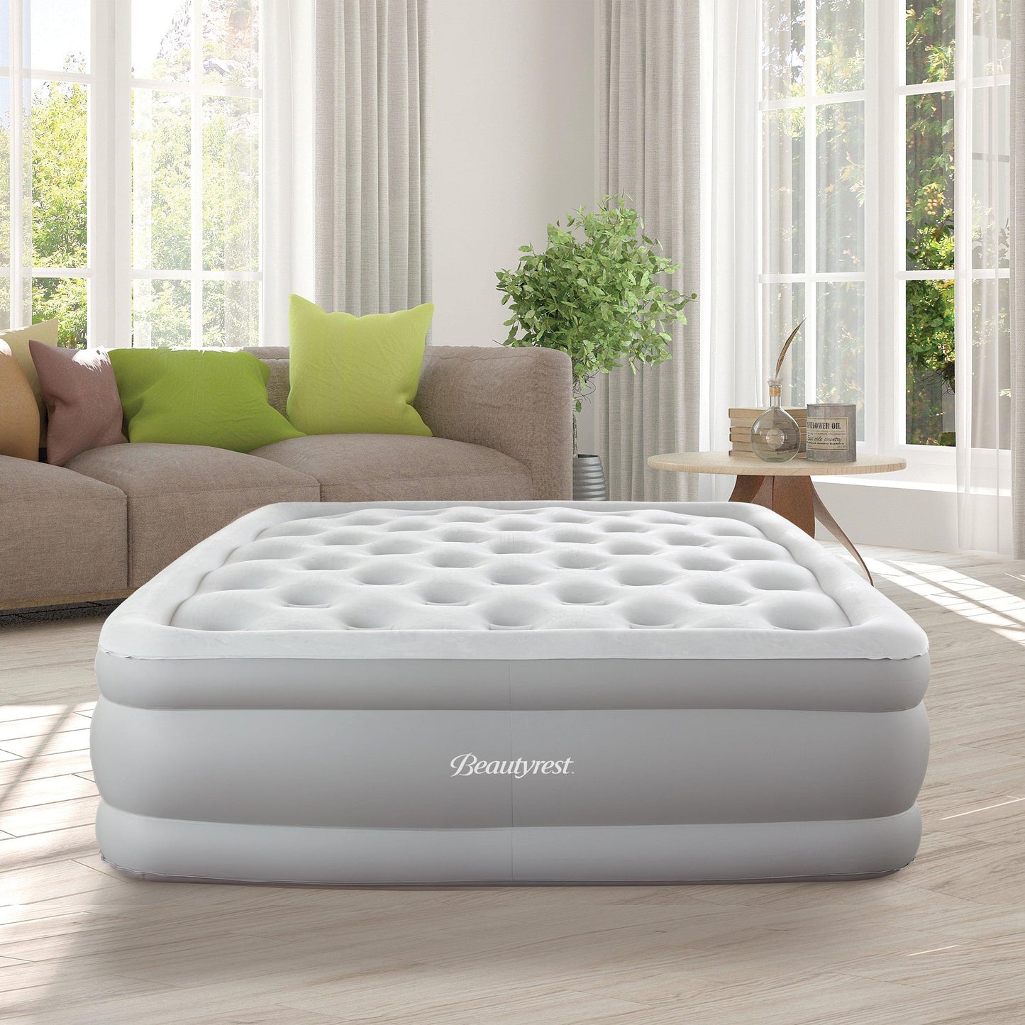 Beautyrest Sky Rise 16" Full Air Mattress with A/C Pump FredCo