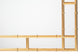 Bedivere Modern Glam and Luxe Antique Goldleaf Metal Accent Wall Mirror FredCo