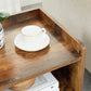 Bedside Table with Lamp FredCo