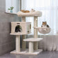 Beige Cat Tree 44" High FredCo