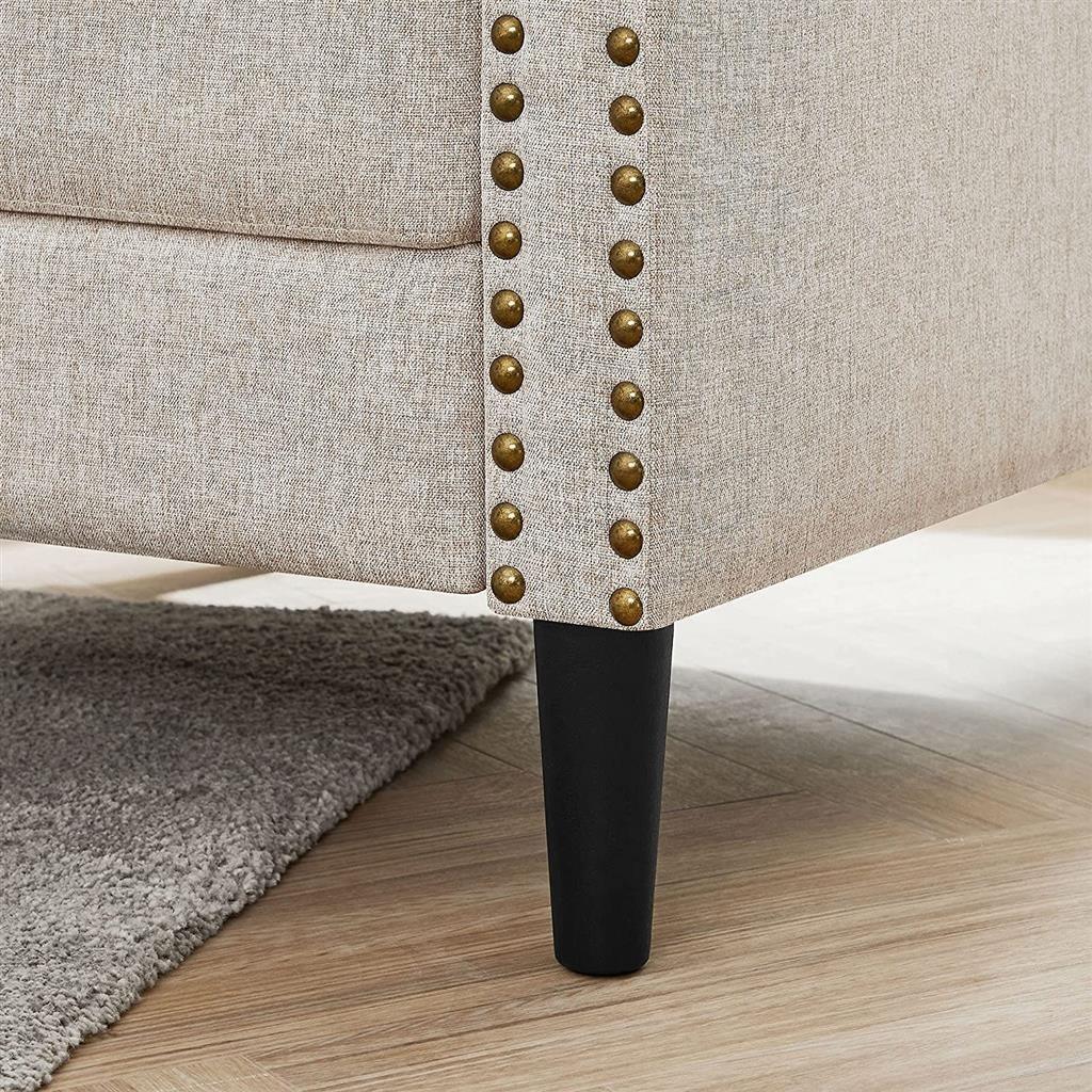 Beige Fabric Cover Recliner Chair FredCo