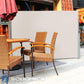 Beige Patio Side Awning 118.1" L x 70.9" H FredCo