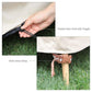 Beige Rectangular Patio Table Cover FredCo