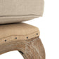Belmont Ottoman CFH111-O E272 A003/Jute FredCo