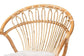 Benicia Modern Bohemian Natural Brown Rattan Dining Chair FredCo