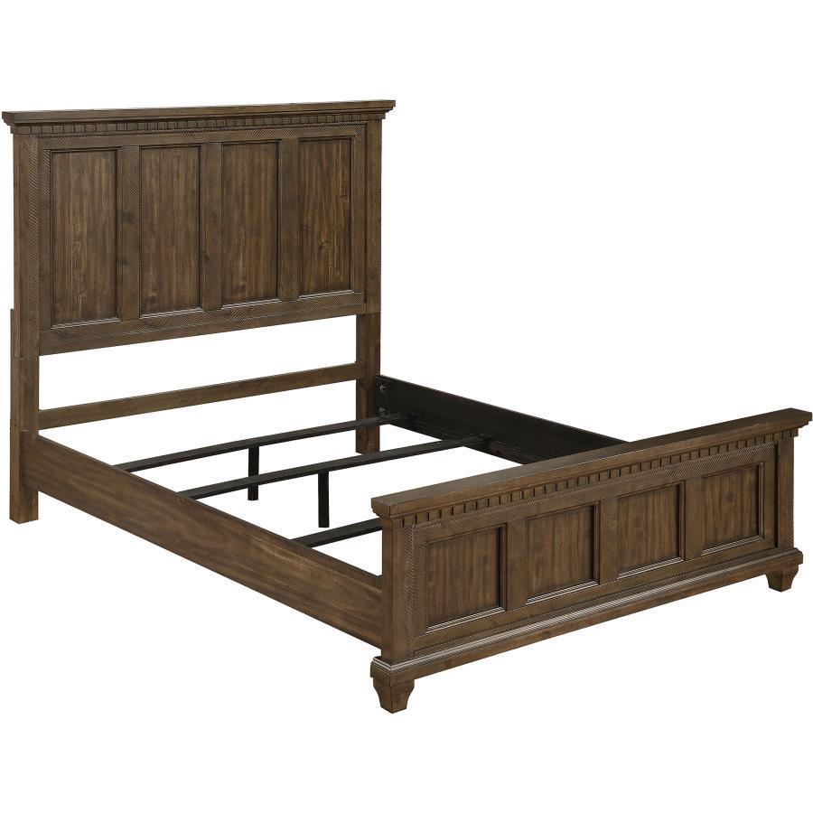 Bennington Rectangular Bedroom Set Acacia Brown Coaster California King, 5 Piece FredCo