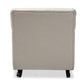 Bethany Modern and Contemporary Light Beige Fabric Upholstered Button-tufted Rocking Chair FredCo