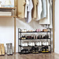 Black 4 Tier Shoe Organizer FredCo