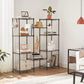 Black 5-Tier Height-Adjustable Kitchen Storage Shelf FredCo