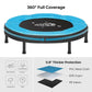 Black & Blue 3ft Trampoline for Children FredCo