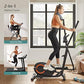 Black & Organge Elliptical Trainer for Home Use FredCo