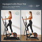 Black & Organge Elliptical Trainer for Home Use FredCo