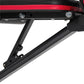 Black & Red Dumbbell Bench with Adjustable Backrest FredCo