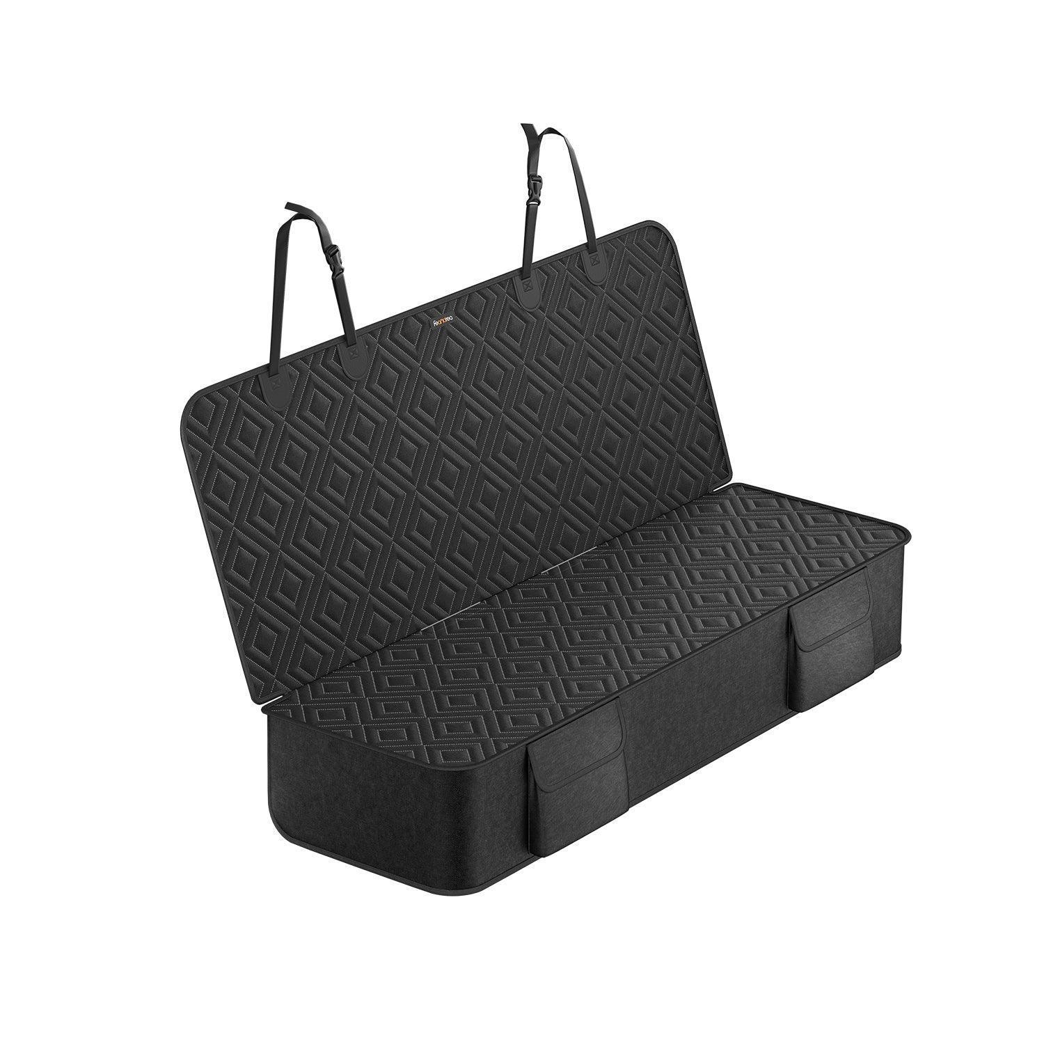 Black Car Seat Cover for Dogs FredCo