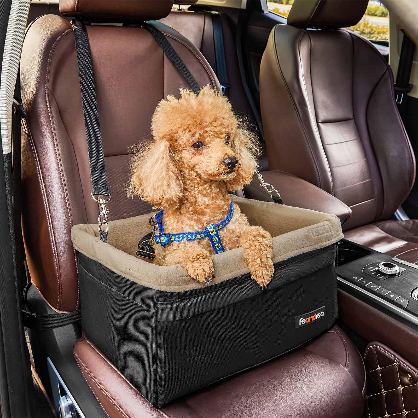 Black Dog Car Seat with Adjustable Straps FredCo