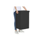 Black Fabric Laundry Hamper FredCo