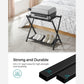Black Foldable Luggage Rack, Hotel FredCo