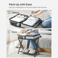 Black Foldable Luggage Rack, Hotel FredCo