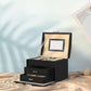 Black Jewelry Box with Lock FredCo