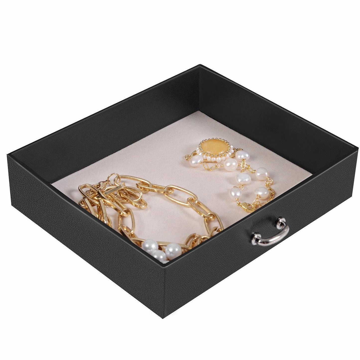 Black Jewelry Box with Lock FredCo