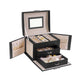 Black Jewelry Box with Lock FredCo