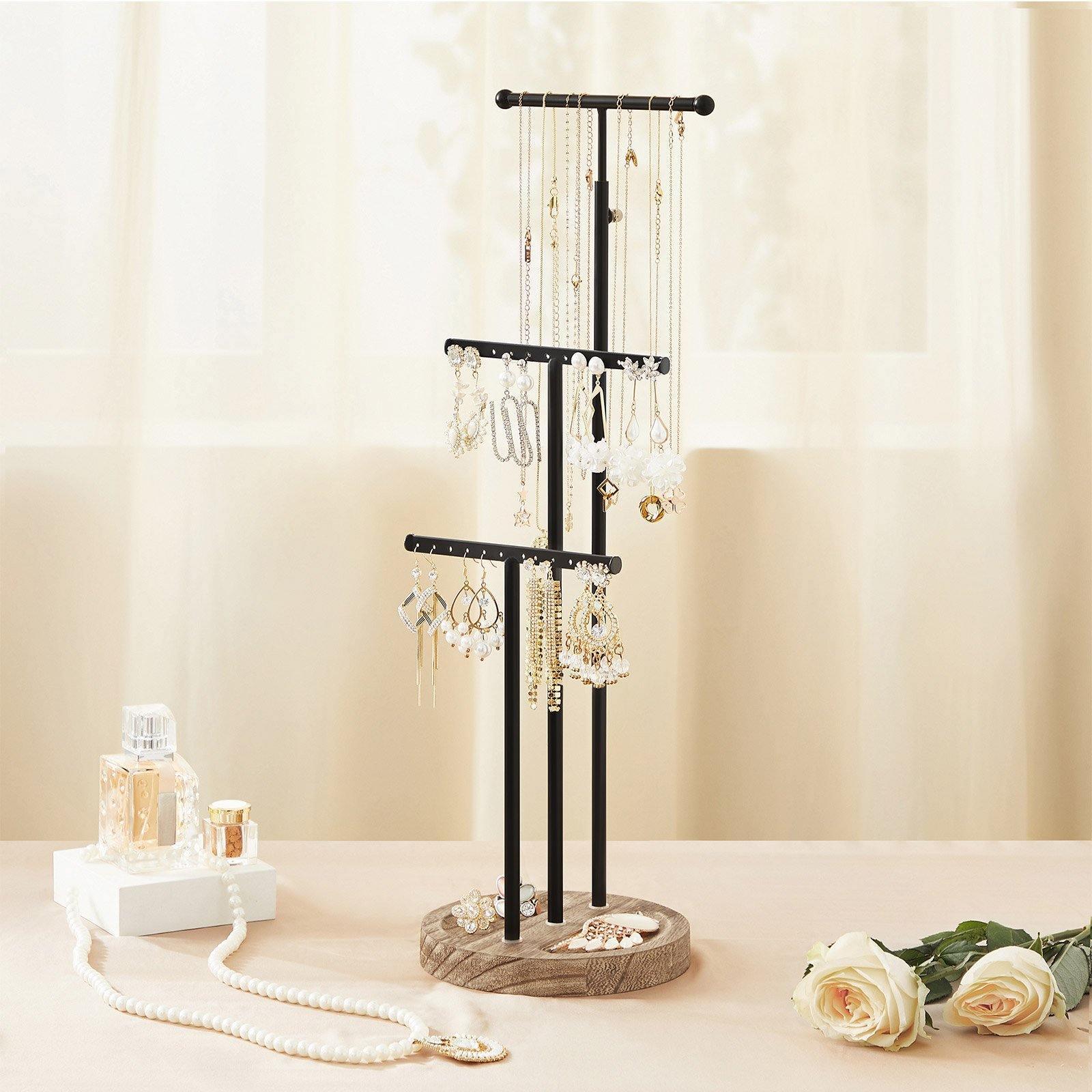Black Jewelry Display Stand for Women FredCo