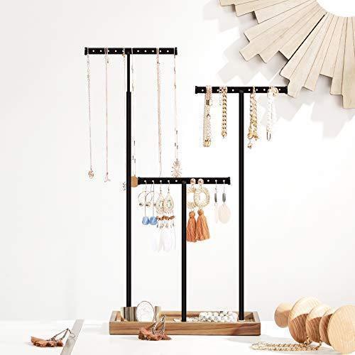 Black Jewelry Display Stand Holder FredCo