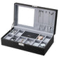 Black Lockable Watch Box FredCo