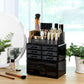 Black Makeup Organizer FredCo