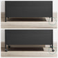 Black Storage Bench with Cushion Lid FredCo