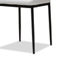 Blaise Modern and Contemporary White Faux Leather Upholstered Dining Chair (Set of 4) FredCo
