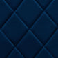 Blaise Modern Luxe and Glam Navy Blue Velvet Fabric Upholstered and Gold Finished Metal 4-Piece Dining Chair Set FredCo