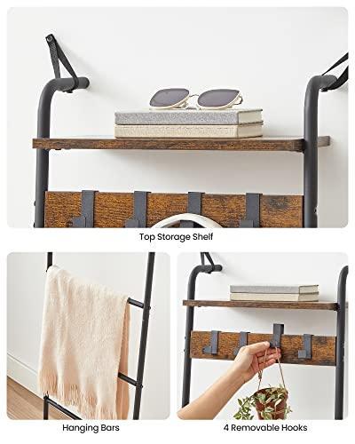 Blanket Holder Rack for Living Room 63 inch FredCo