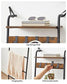 Blanket Holder Rack for Living Room 63 inch FredCo