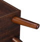 Bookcase Walnut Color 47" Tall FredCo