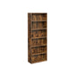 Bookshelf Rustic Brown 23.6in tall FredCo