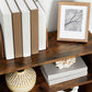 Bookshelf Rustic Brown, 3 Tier FredCo