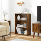 Bookshelf Rustic Brown, 3 Tier FredCo