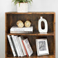 Bookshelf Rustic Brown, 4-Tier FredCo