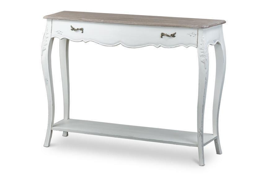 Bourbonnais Wood Traditional French Console Table FredCo