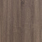 Brantford 2-drawer Nightstand Barrel Oak 207042 Coaster FredCo
