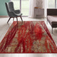 Brayton Non-Slip Foldable Modern Abstract Rug FredCo