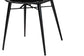 Brenna Modern Bohemian Black Finished Rattan and Metal Dining Chair FredCo
