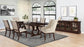 Brockway Cove Tufted Dining Chairs Cream and Antique Java (Set of 2) 110312 Coaster FredCo